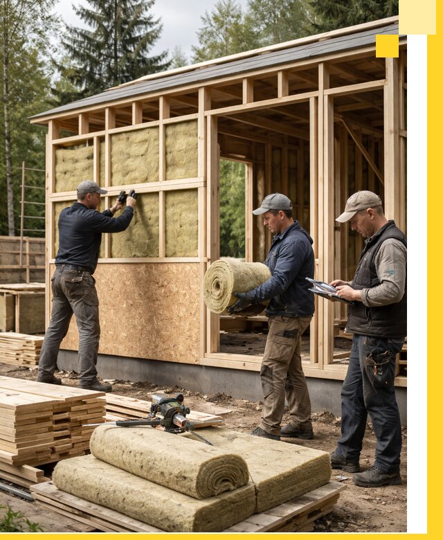 Проектирование и строительство каркасных бань в Димитровграде под ключ