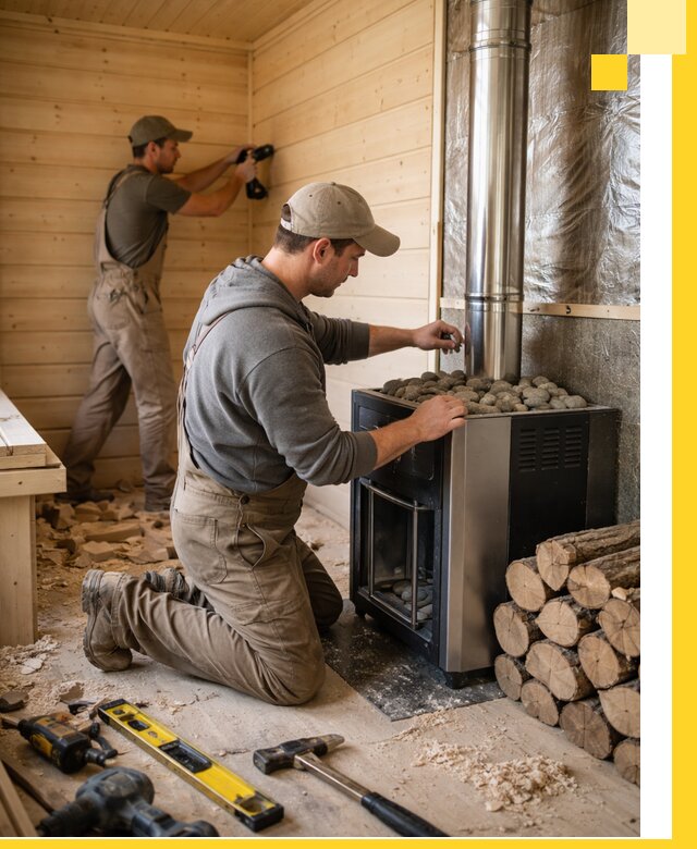 Строительство деревянных бань под ключ в Димитровграде проекты и монтаж