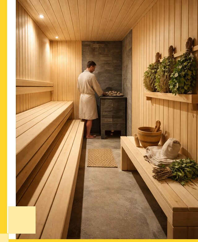 Отделка парной под ключ в Димитровграде от 360605 р. | ЭриданДмт