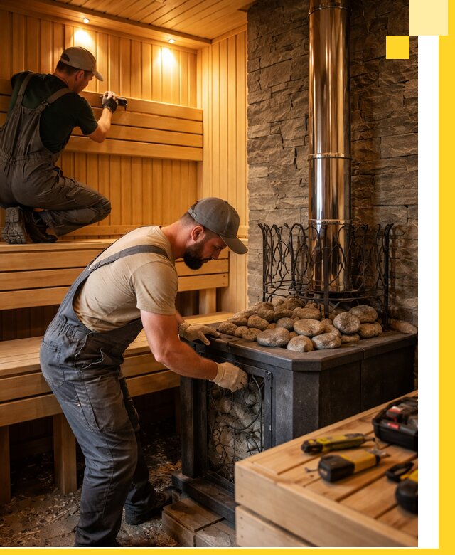 Комплексный дизайн бань, саун и зон отдыха в Димитровграде