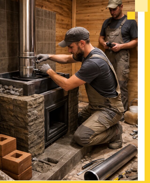 Изготовление и установка банных печей под ключ в Димитровграде