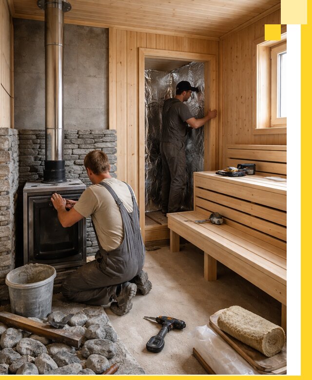 Строительство и изготовление бань под ключ в Димитровграде