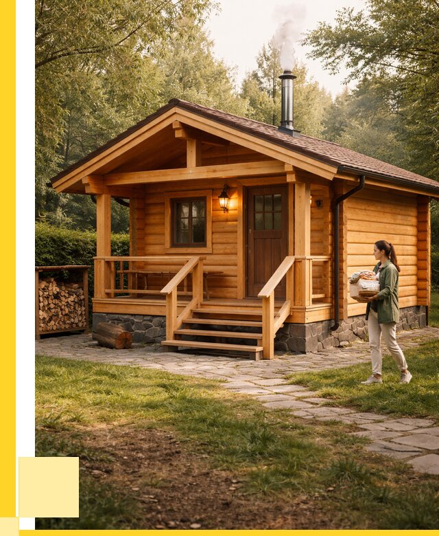 Купить баню под ключ в Димитровграде от 669695 р. | ЭриданДмт