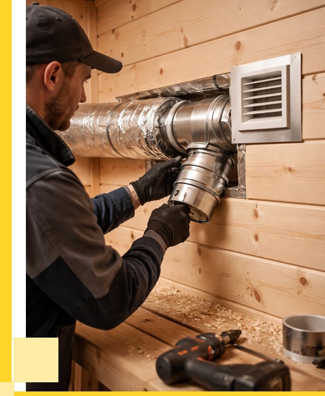 Монтаж вентиляции бани в Димитровграде от 12364 р. | ЭриданДмт