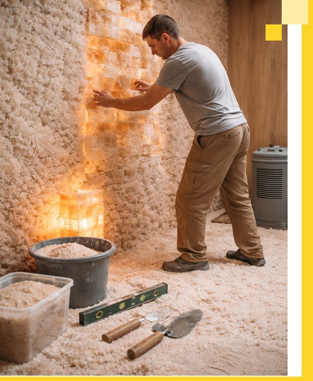 Проектирование и монтаж соляных комнат в Димитровграде под ключ